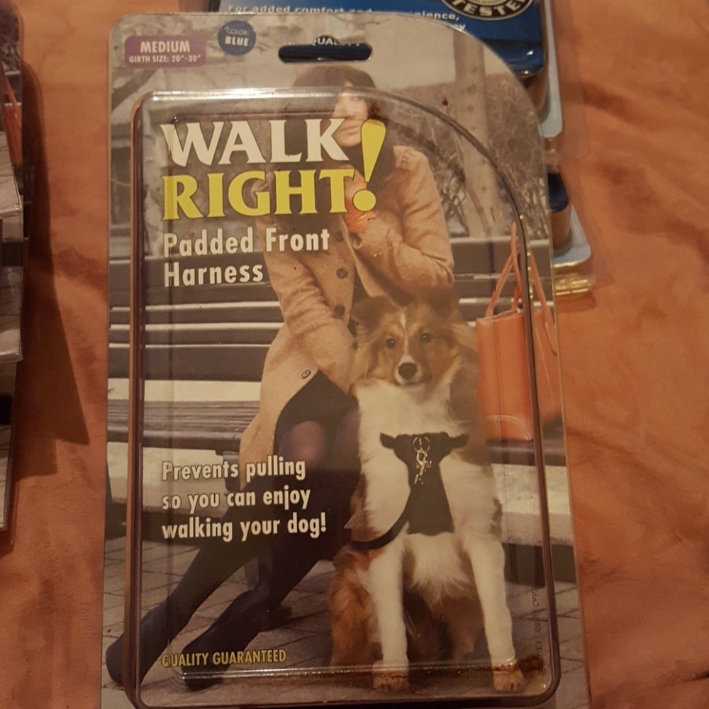 Walk Right Front Connect Padded Dog Harness